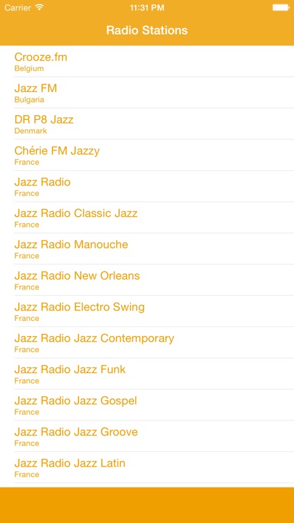 What station is jazz on the radio?