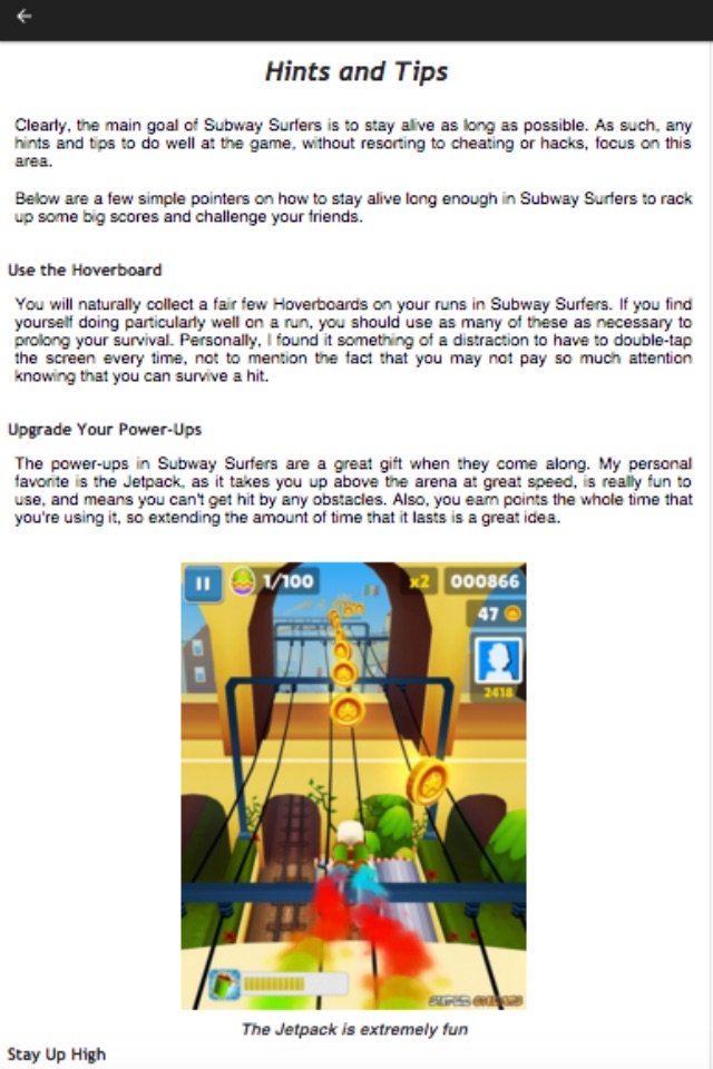 Guide for Subway Surfers - Ultimate Guide with Complete Walkthrough screenshot 2
