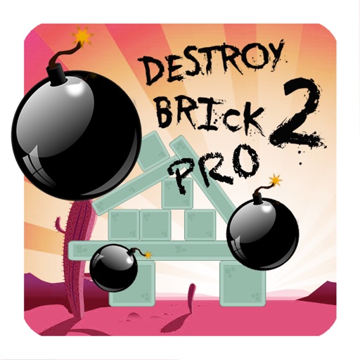 Destroy Brick Pro 2 – The bomb building planning game for fun Icon