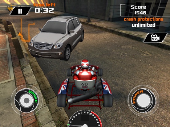 Screenshot #5 pour 3D Go-kart City Racing - Outdoor Traffic Speed Karting Simulator Game FREE