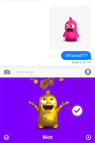 Walkie - Animated Emoji Keyboard screenshot 3