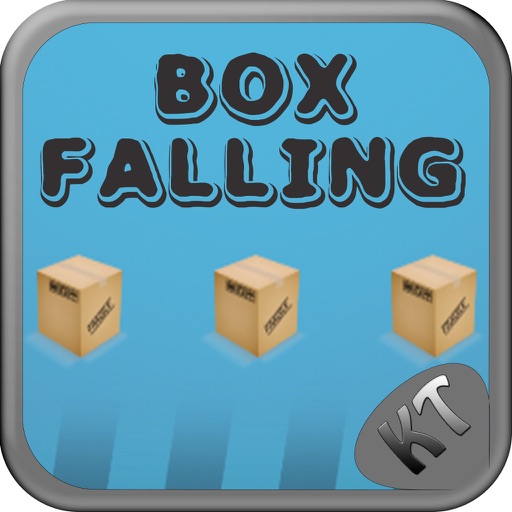 Entertaining New Box Falling Icon