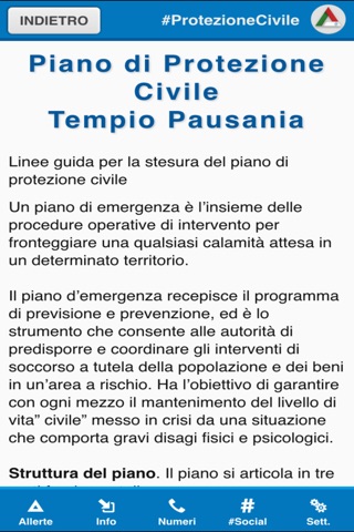 Prot Civ Allerte Comune Tempio screenshot 3