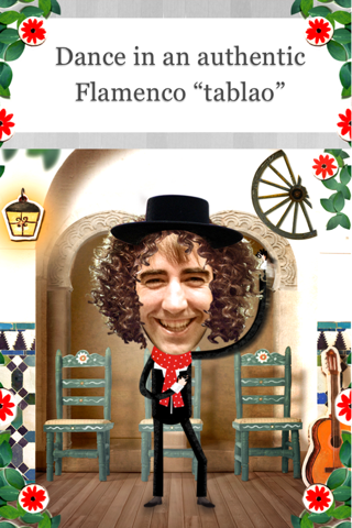 Crazy Flamenco Rumba Dance – Enjoy dancing Spanish music with this funny Face Photo Booth (perfect for guitar lovers) screenshot 2