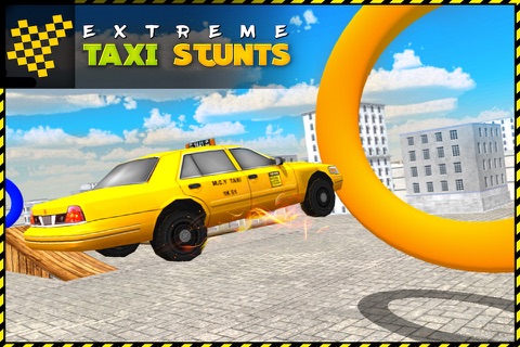 Taxi Stunts Simulator 3D screenshot 2