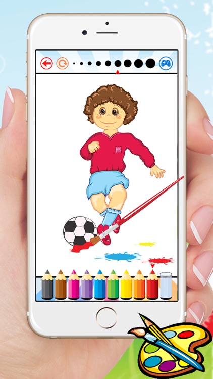 Sport Cartoon Coloring Book - Drawing for kids free games