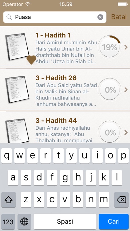 Riyad as-Salihin di Bahasa Indonesia dan di Arab - Taman Orang-orang Salih - رياض الصالحين screenshot-3