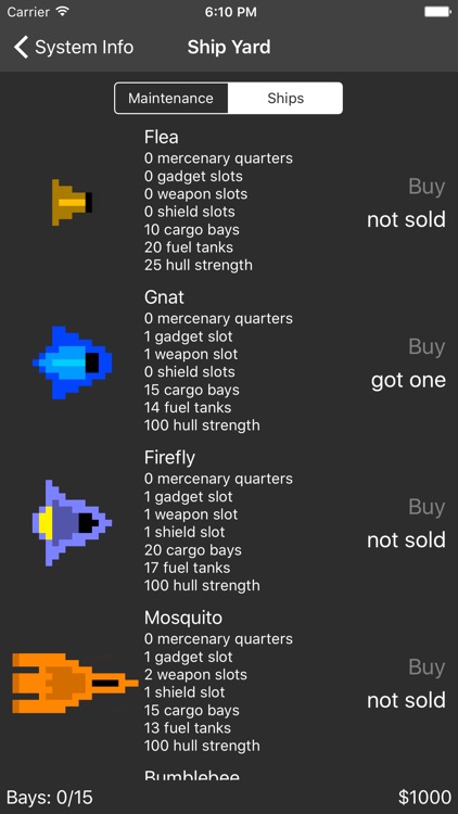 SpaceTrader by Sightsaw