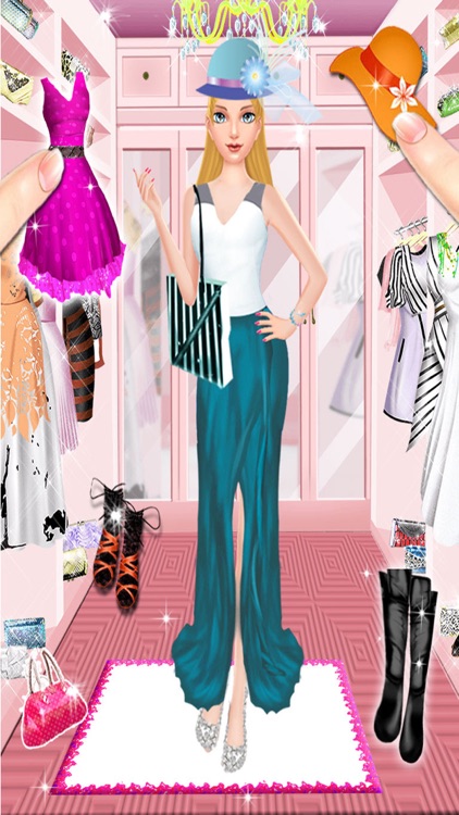 Collage Girl Makeover - Girl Games screenshot-3