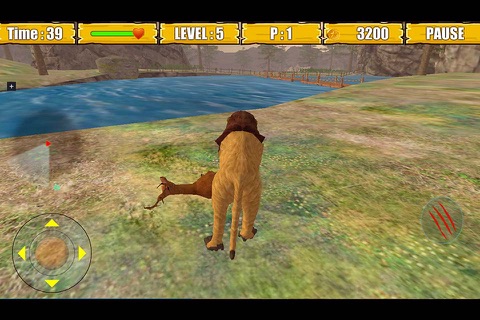 Wild Lion Simulator Game screenshot 2