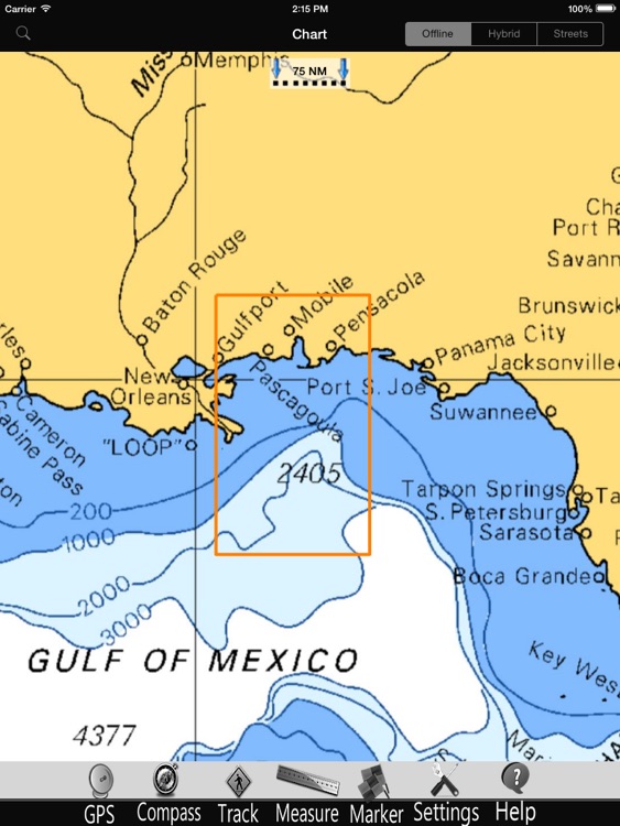 Alabama GPS Nautical Chart Pro screenshot-3