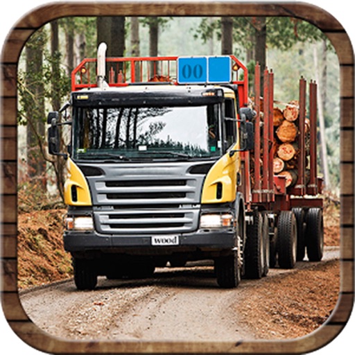 Jungle Wood Transporter Free - Drive Cargo Trucks and Tractors loaded with woods from Jungle to City Ware House in this Extreme Simulation iOS App