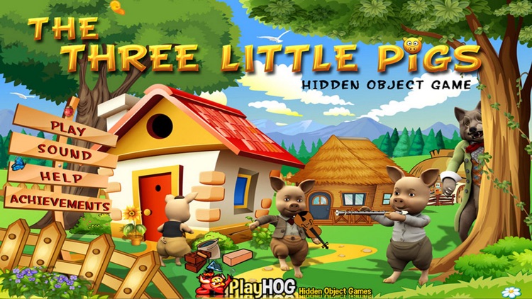 Three Little Pig Hidden Object