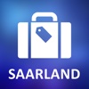 Saarland, Germany Detailed Offline Map