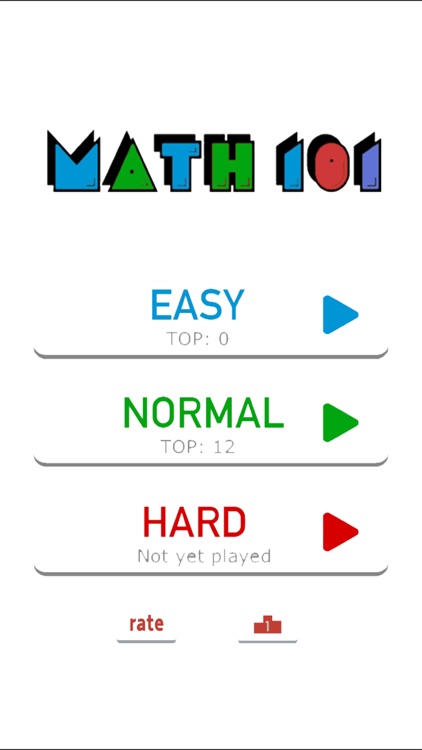 Math 101 - Best New Game!