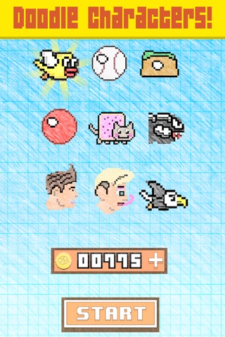 Flappy Doodle: Bird Jump screenshot 3