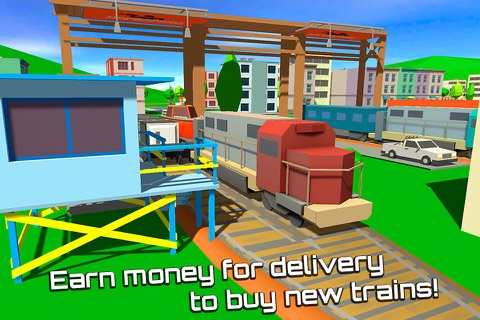 Cargo Train Driver: Railway Simulator 3D screenshot 3