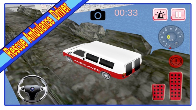 Rescue Ambulance Driver 3d simulator - O