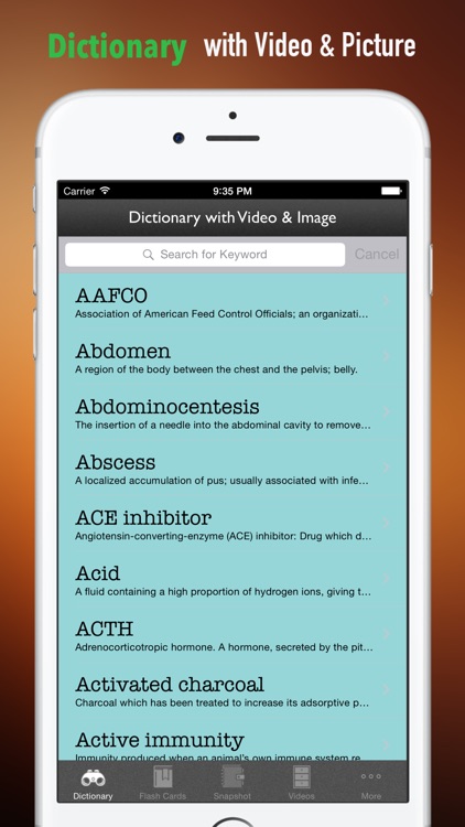 Veterinary Glossary and Cheatsheet: Study Guide and Courses screenshot-3