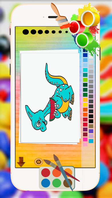 Download do APK de dinossauros para colorir para Android