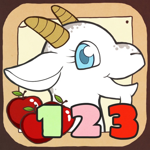 Wise Goat Numbers Full - numbers, math and counting for kids iOS App