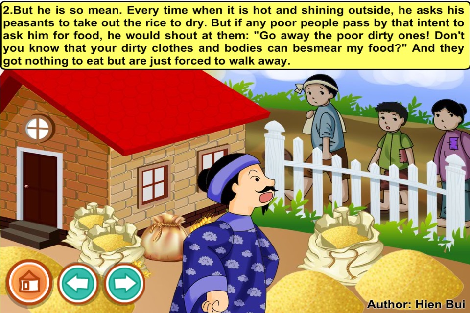 A greedy rich man (story and games for kids) screenshot 3
