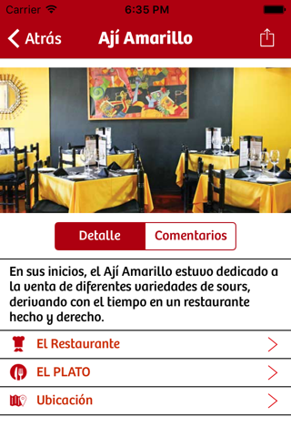 Restorán Perú screenshot 2