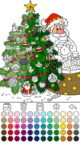 Game screenshot Coloring for kids (Christmas) mod apk