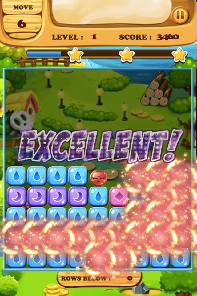 Bubble Viber Fruit Adventure - The Color Block Matching Puzzle screenshot 3