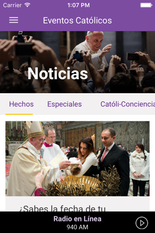Eventos Católicos screenshot 2