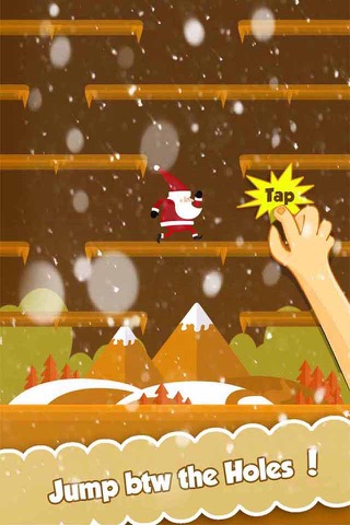 Santa Claus brings Christmas Presents - Run and Jump Loop screenshot 3