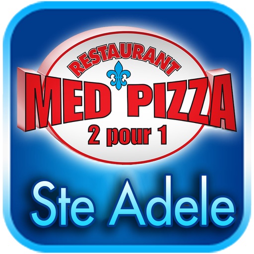Med Pizza Ste Adele Icon