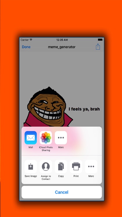 Memeee- Easy Personal Meme Maker & Meme Generator screenshot-3