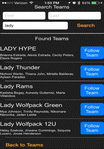 Team Tracker for PHX3on3 Basketball Tournament screenshot 2