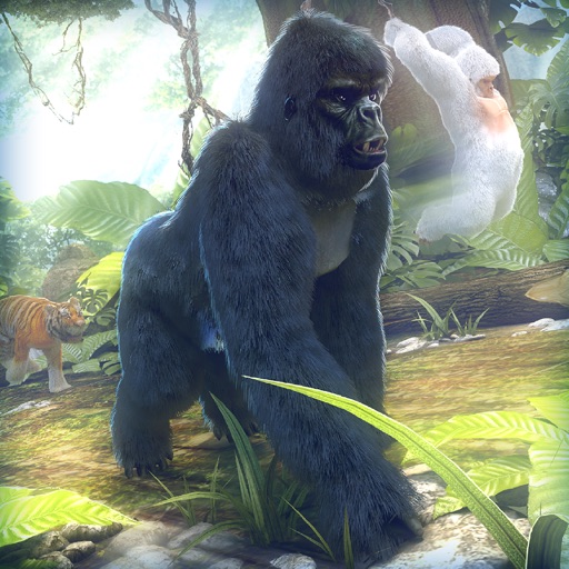 Gorilla Simulator 2016 | Monkey vs. Tiger Game For Free Icon