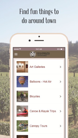 Healdsburg Hub – Your Stop For Info on  Wineries, Restaurant(圖5)-速報App