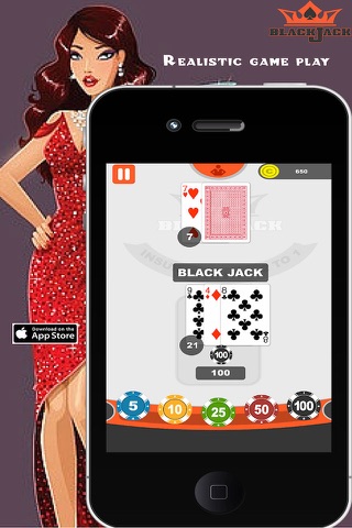 Скриншот из Blackjack : Blackjack Free, Blackjack 21 pro
