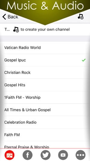 Christian Music plus Vatican news and talk Christianity radi(圖2)-速報App