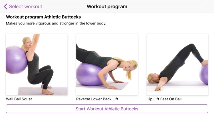 Training ball & exercise band