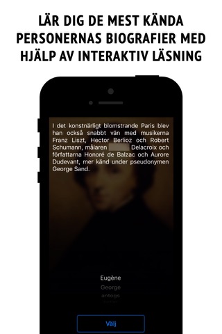 Chopin - interactive biography screenshot 2