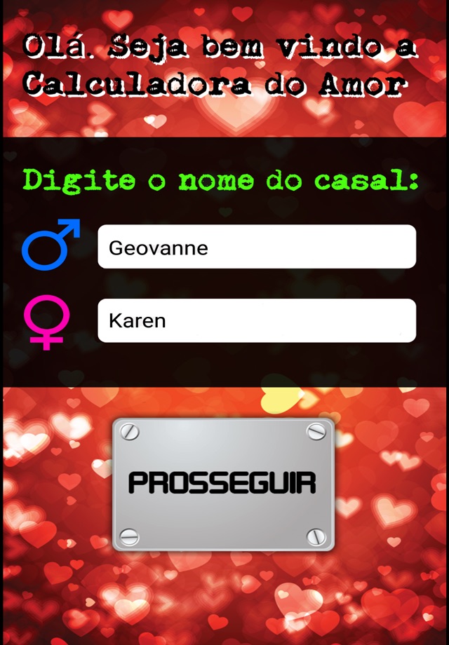 Calculadora do Amor Digital screenshot 2