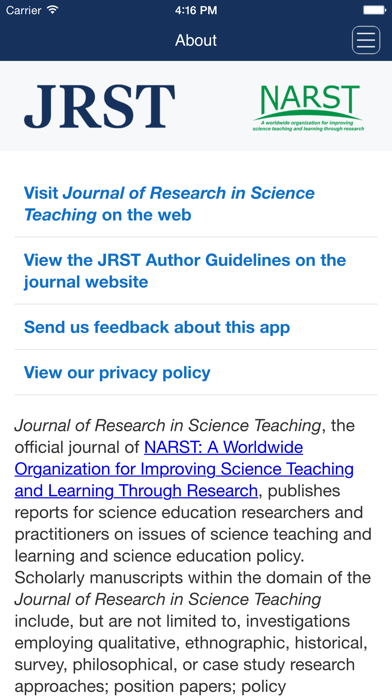 How to cancel & delete Journal of Research in Science Teaching from iphone & ipad 3