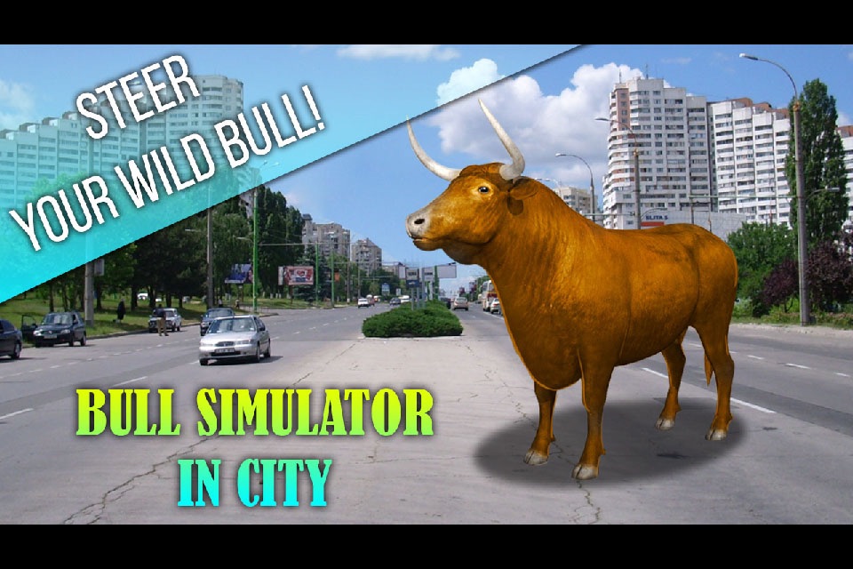 Bull Simulator In City screenshot 3