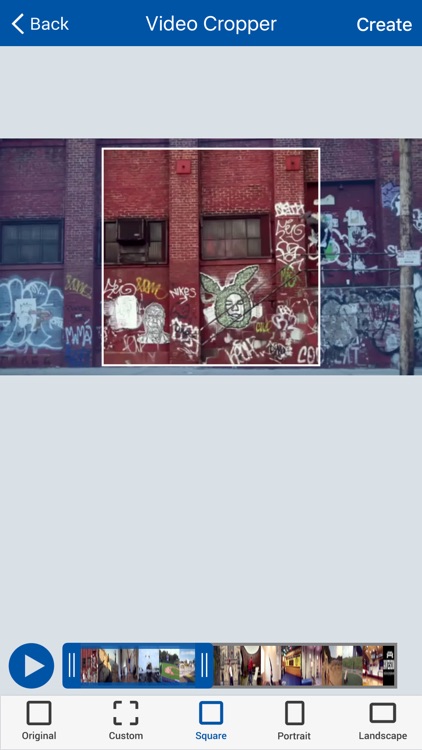 Video Cropper- Crop Video for Instagram, Square, rectangle