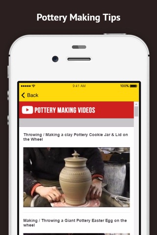 Pottery Making Tips and Methods screenshot 4