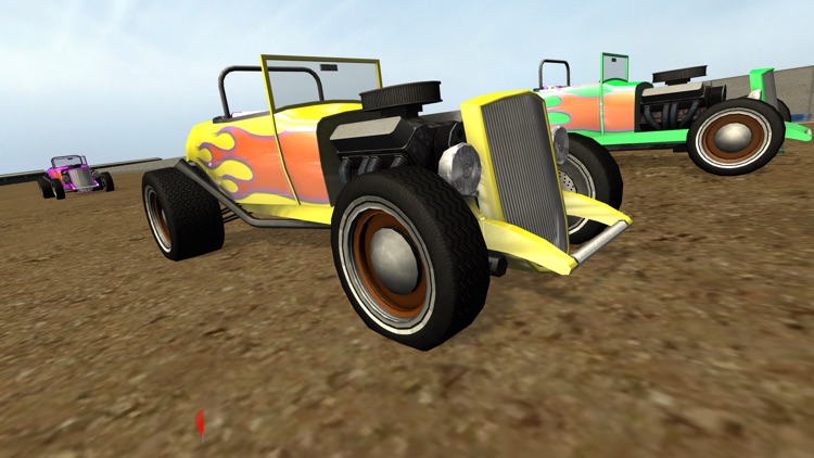 Classic Roadster 1930s Car Dirt Racing 3D - Driving Vintage Old Car Simulator screenshot-3