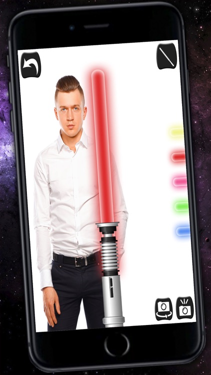 Jedi Lightsaber & Laser sword with sound - Pro screenshot-3