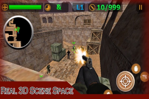 Critical Strike CS Sniper Shooting:Classical 3D FPS Counter Terrorism CF Gun Shoot Battle screenshot 3