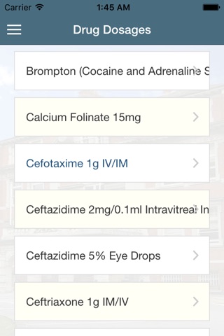 The Royal Victoria Eye & Ear Hospital Prescribing Guide screenshot 3