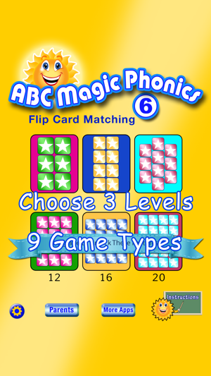 ABC MAGIC PHONICS 6-Phonics Card Matching Recall(圖1)-速報App